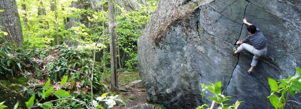 Rumney Rock Climber, Rumney, NH