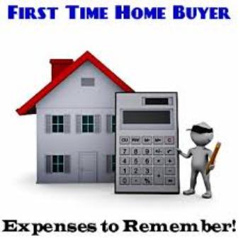 First Time Homebyer Expenses to Remember