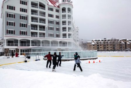 River Walk Ice Skating Rink