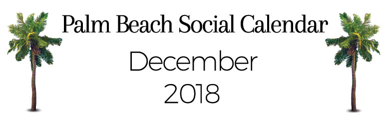 Palm Beach Dec 18 Social Calendar Banner