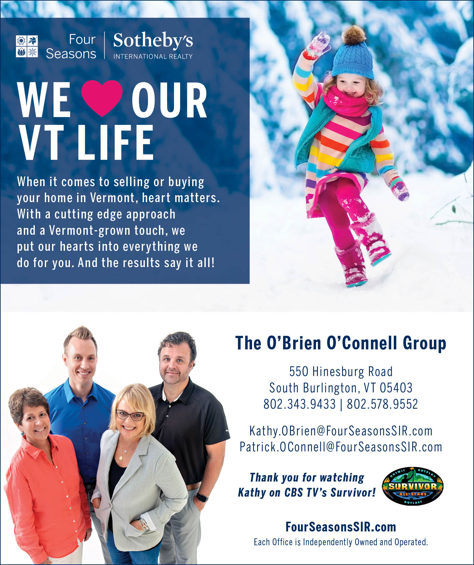 We Love Our Vermont Life