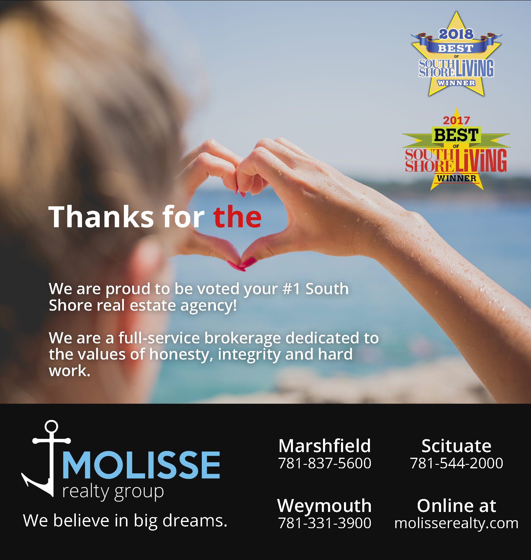 molisse realty voted best real estate agency on the south shore best real estate ads