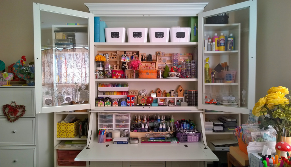 Creating Space And Storage For Crafters