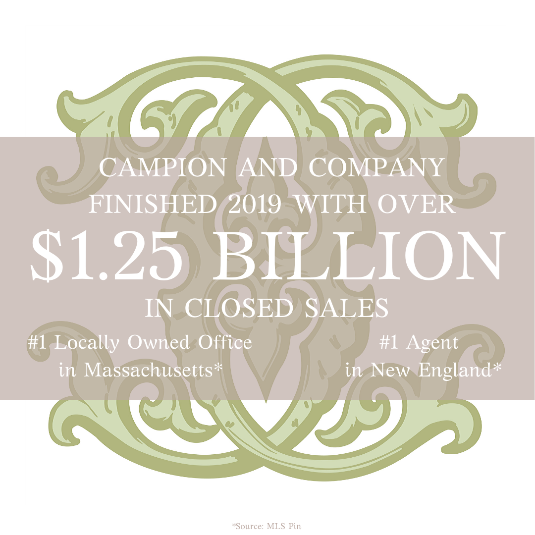 Campion & Company: Closed Sales in 2019
