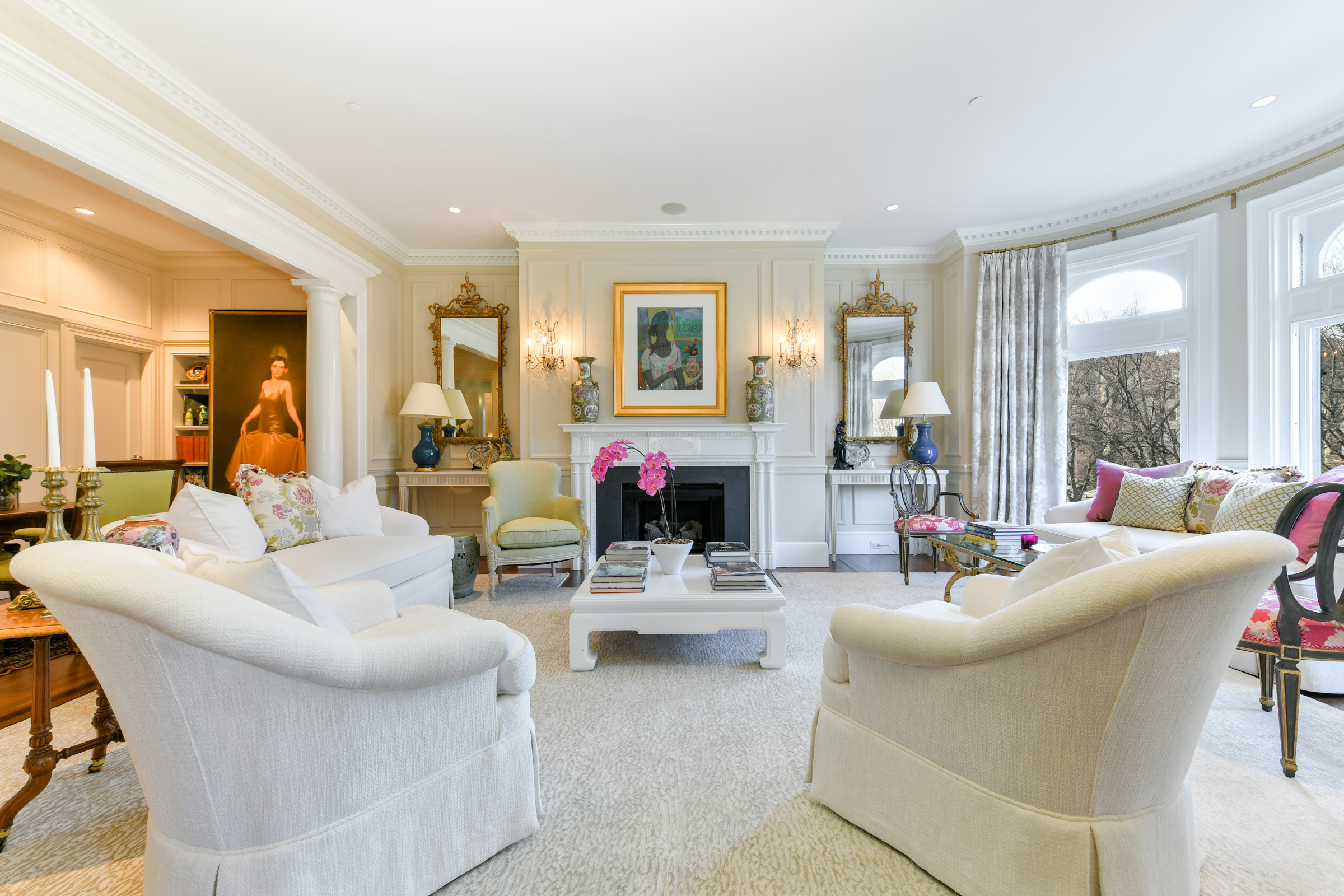 Burrage Mansion Living Area