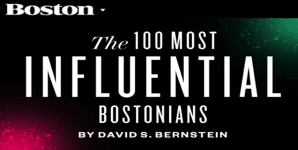 The 100 Most Influential Bostonians