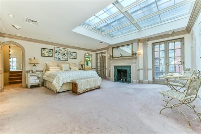 Master Bedroom with Fireplace