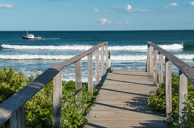Beach in Maine