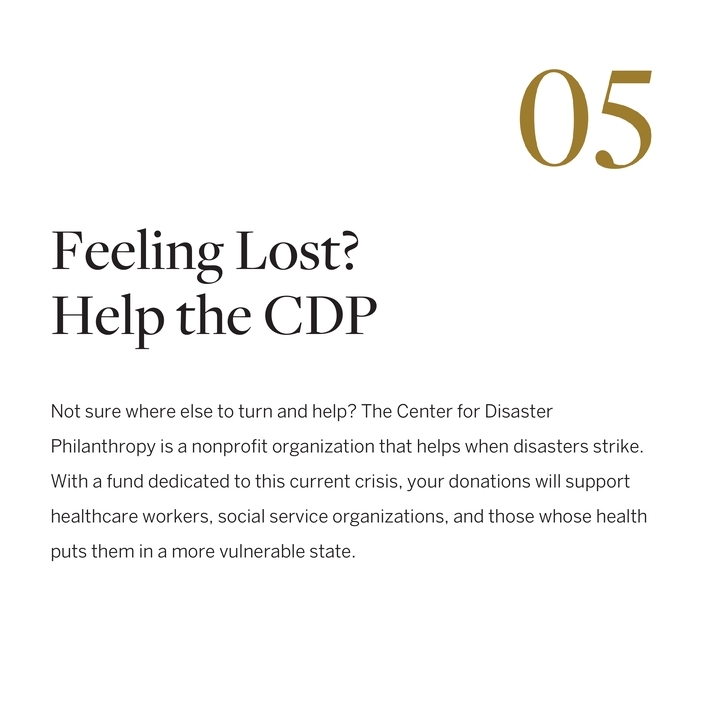 Help the CDP