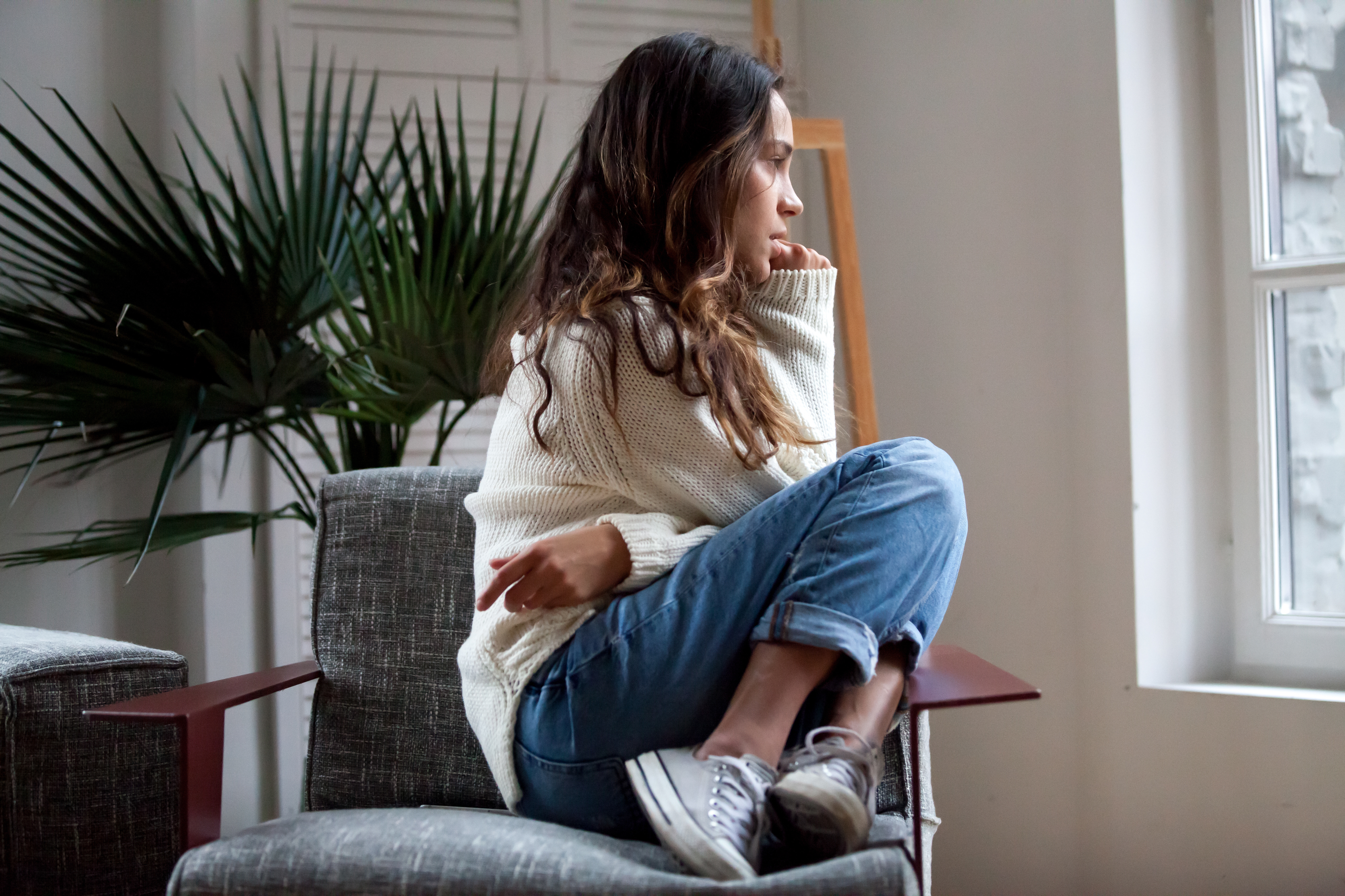 Woman Regretting Her Home Purchase