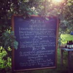 menu board