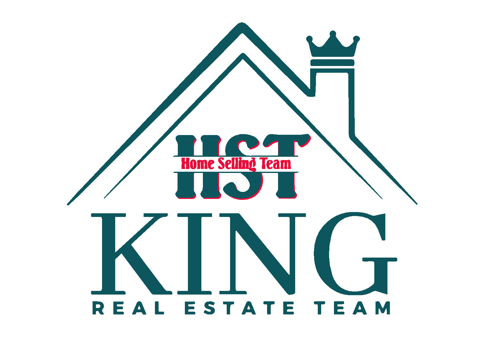 HST King Real Estate Team Logo