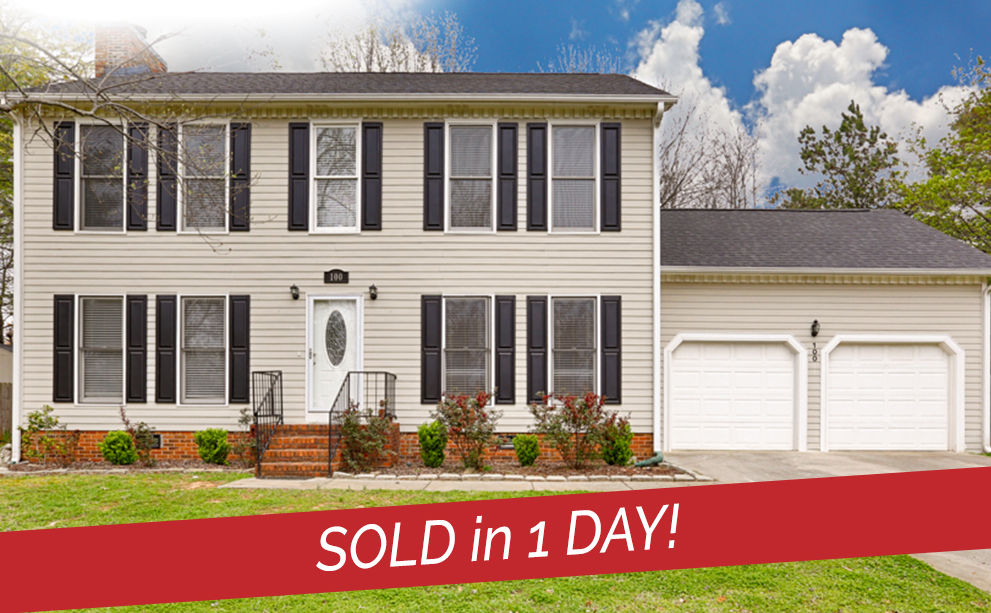 Home Sold in 1 Day