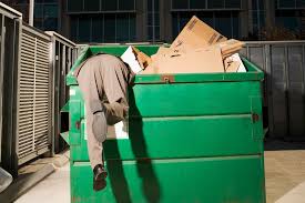 Boxes in Dumpster