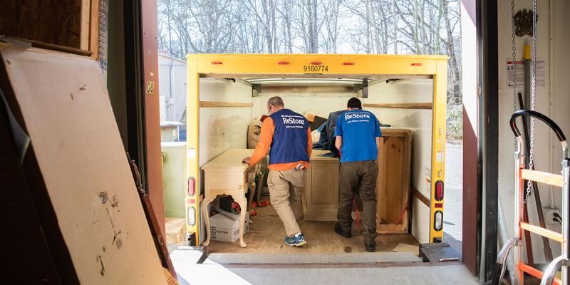 Movers in Truck