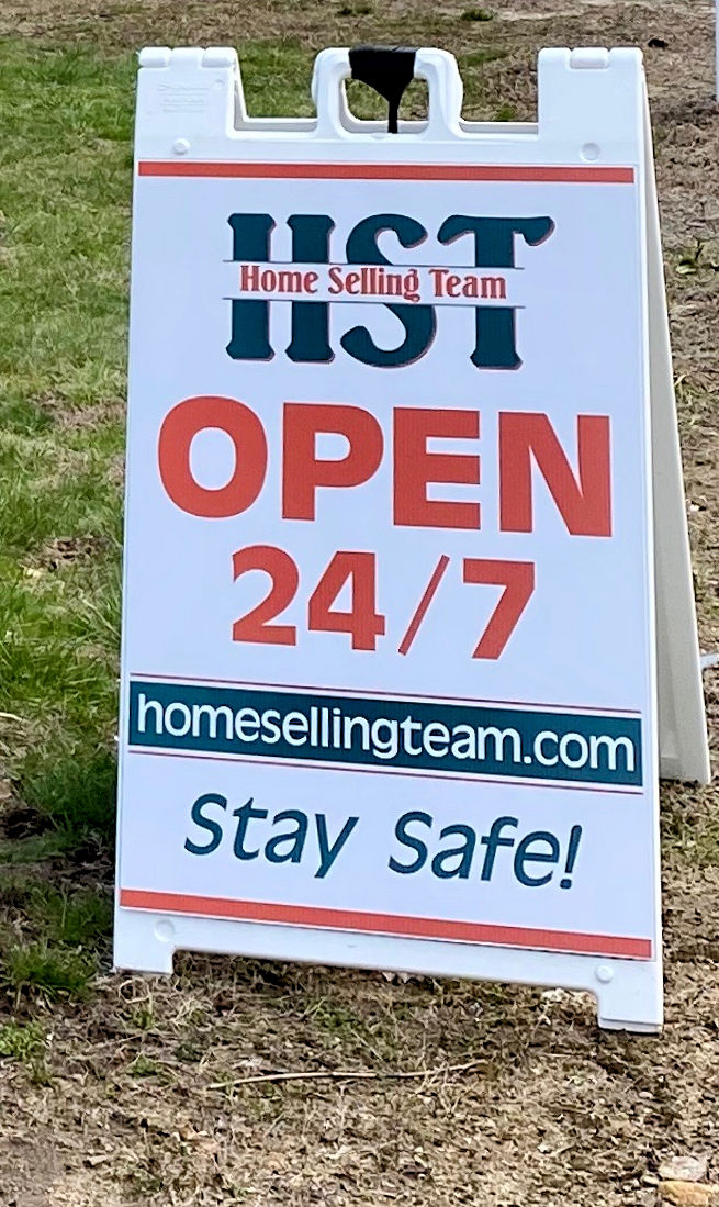 HST Open Sign