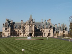 The Biltmore House in Asheville NC