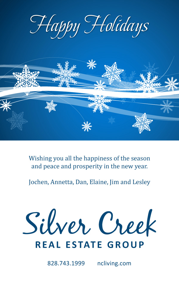 Happy Holidays from Silver Creek Real Estate Group