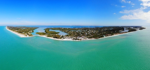 Sanibel & Captiva Islands Aerial View