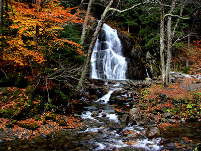 Waterfall in Johnson VT