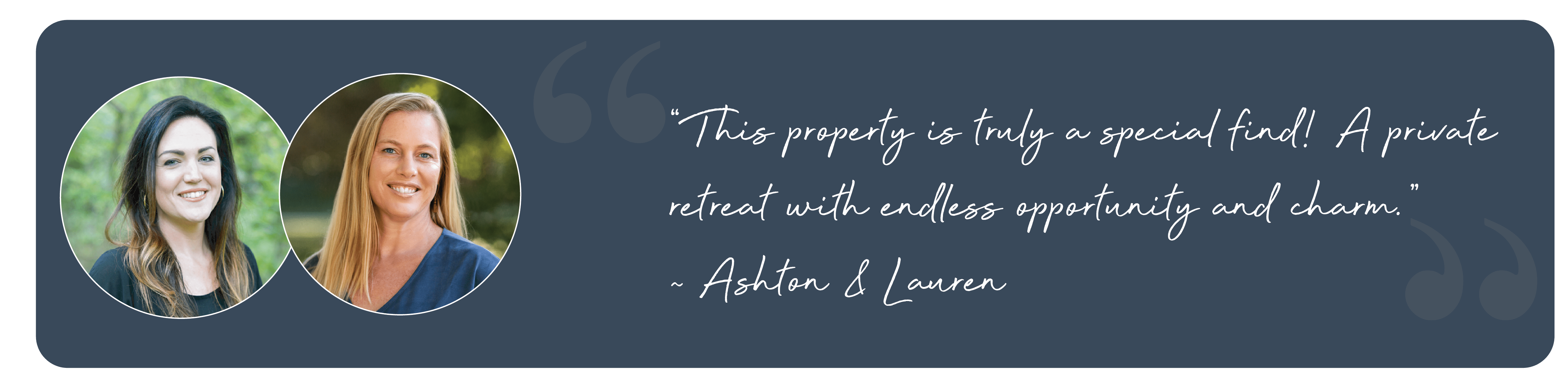 Lauren & Ashton Quote on 688 Blueberry Farm Rd