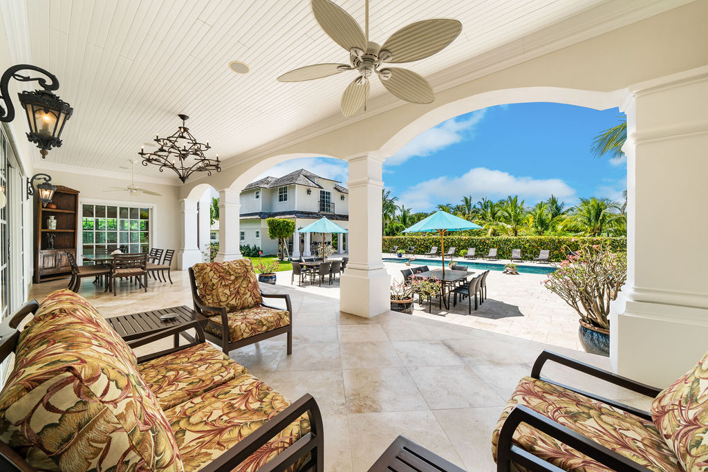 Large Patio with Pool