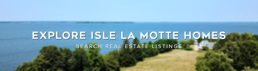 Search Isle La Motte Real Estate Listings Graphic