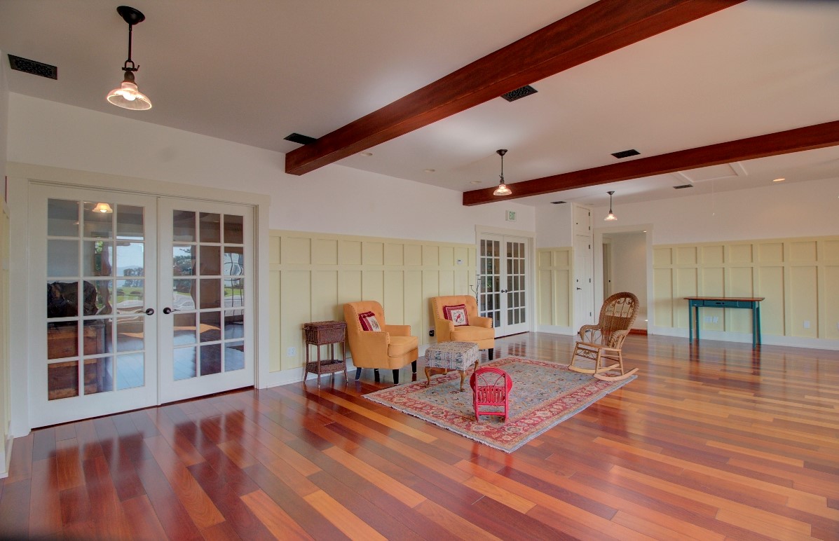 staged living room