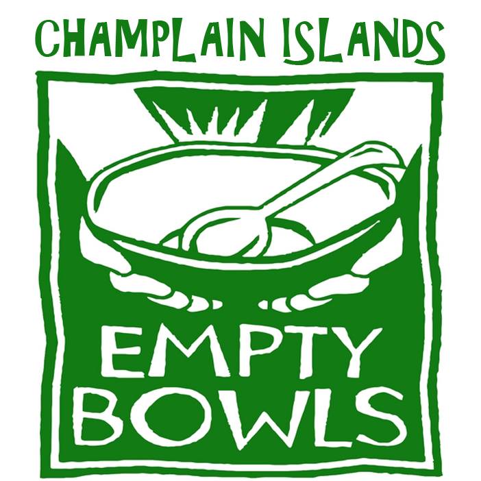 Champlain Islands Empty Bowls Logo