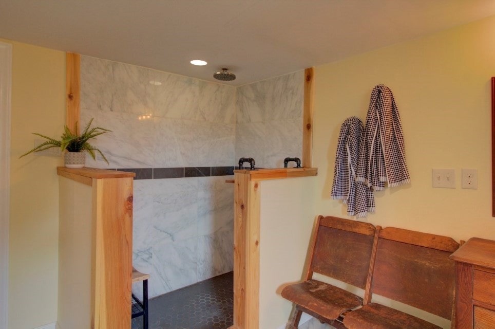 bathroom staging tips tile shower