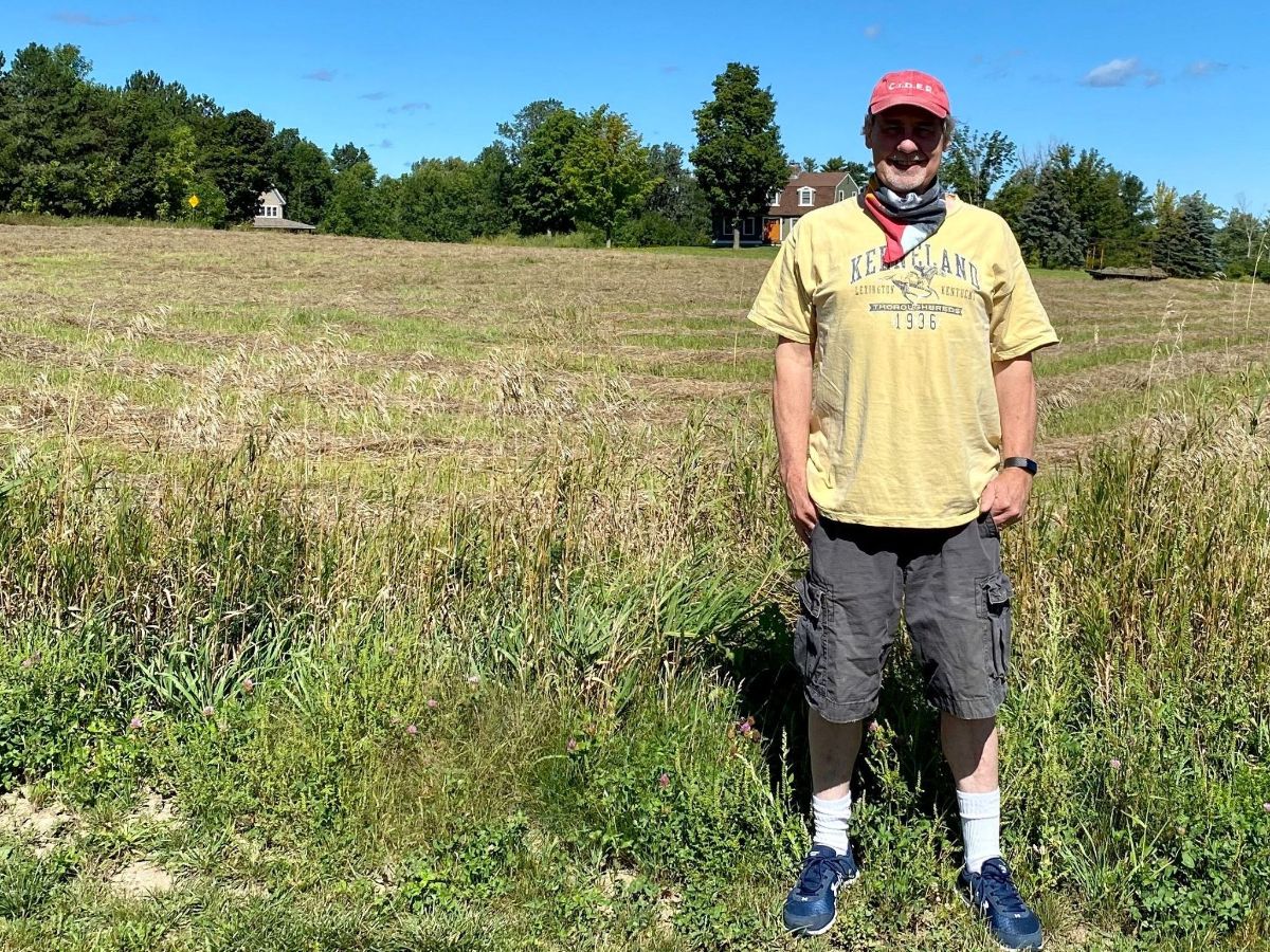 Robin Way in front of the new site that will become Bayview Crossing senior housing