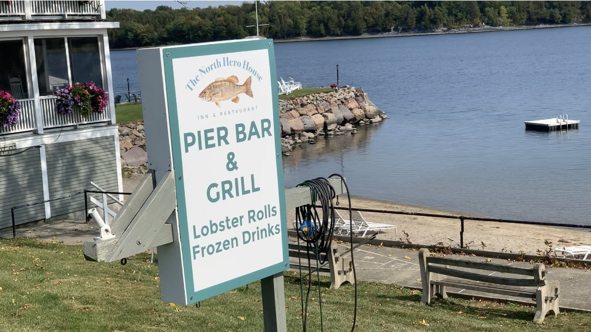 North Hero House Pier Bar and Grill 