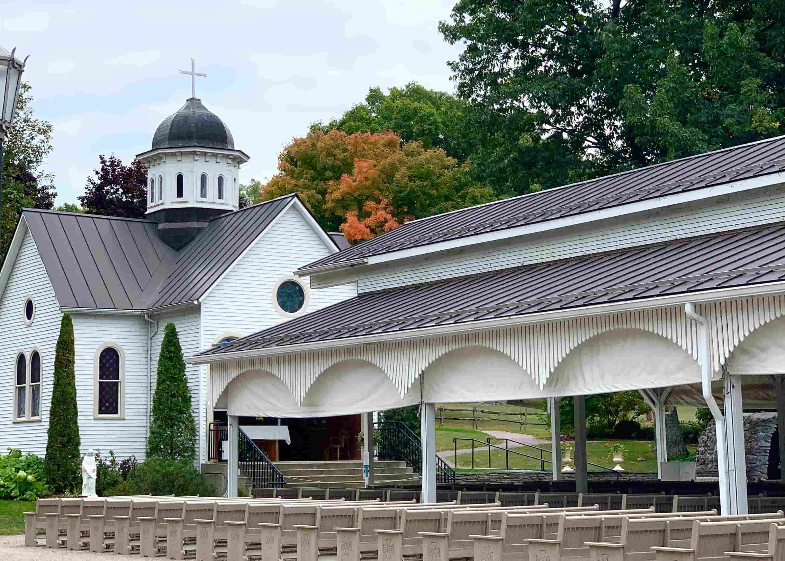Saint Anne's Shrine in Isle La Motte, Vermont