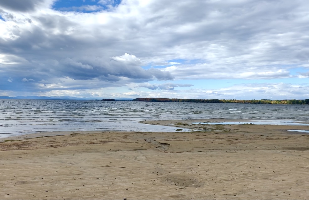 Beach at Alburgh Dunes State Park