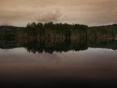 Pemigewasset Lake in New Hampshire