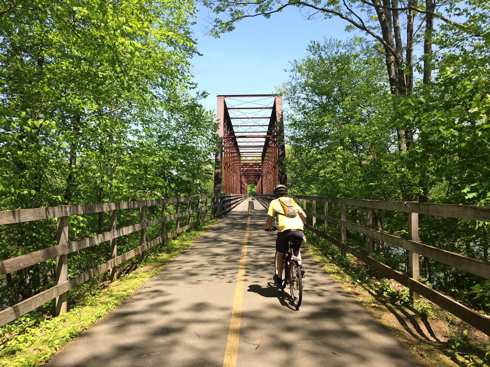 Canalside Rail Trail Turners Falls Western Massachusetts