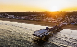 Old Orchard Beach in Maine