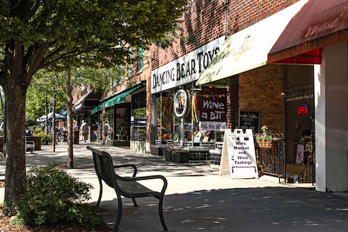 Hendersonville NC Walkable Town