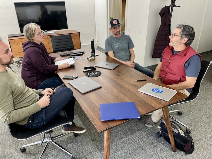 Joseph meets with the Mosaic team