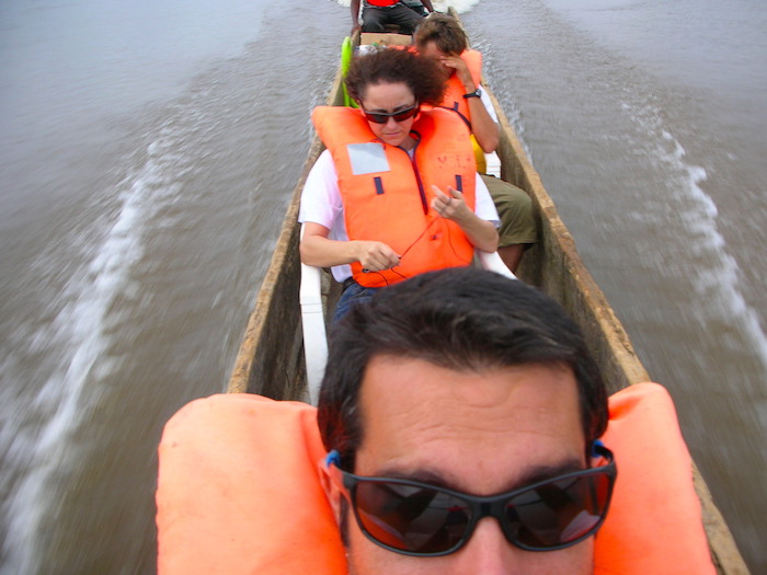 Joseph Ruiz in Betou, Congo