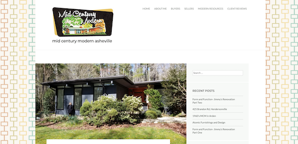 Midcentury Modern Asheville Real Estate