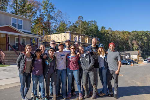 Mosaic Realty Gives Asheville Habitat Build
