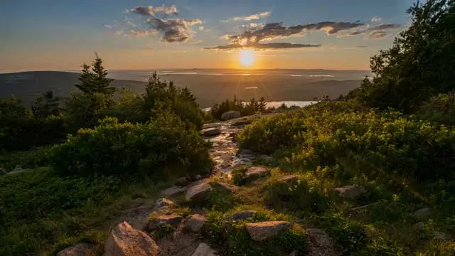 Cadillac Mountain sunset