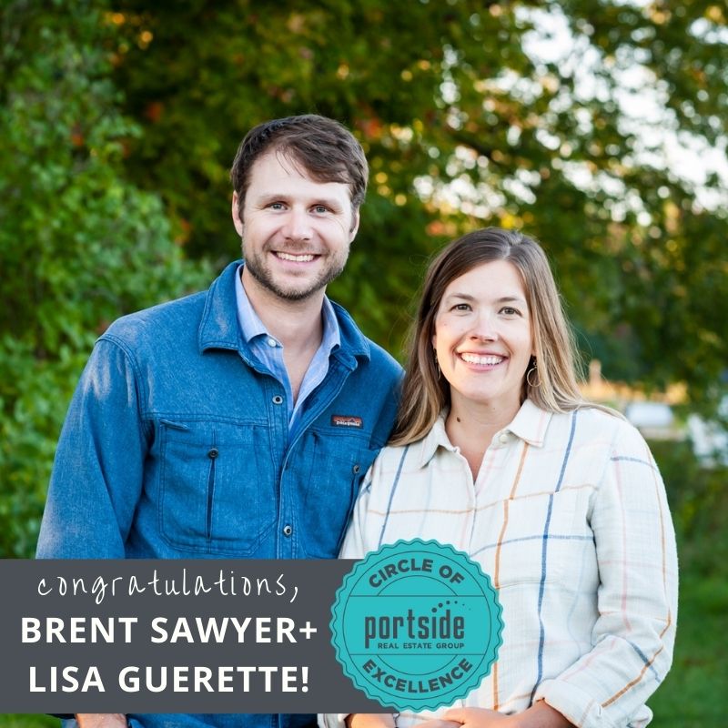 Portside Real Estate Group Circle of Excellence Winner Brent Sawyer + Lisa Guertte