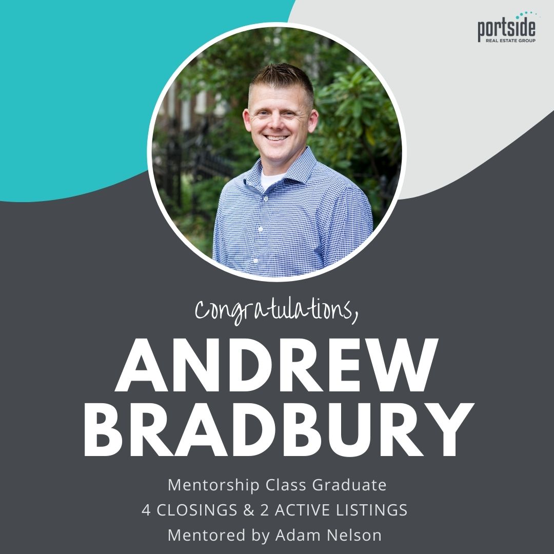 Andrew Bradbury Portside Real Estate Group Mentorship Graduate