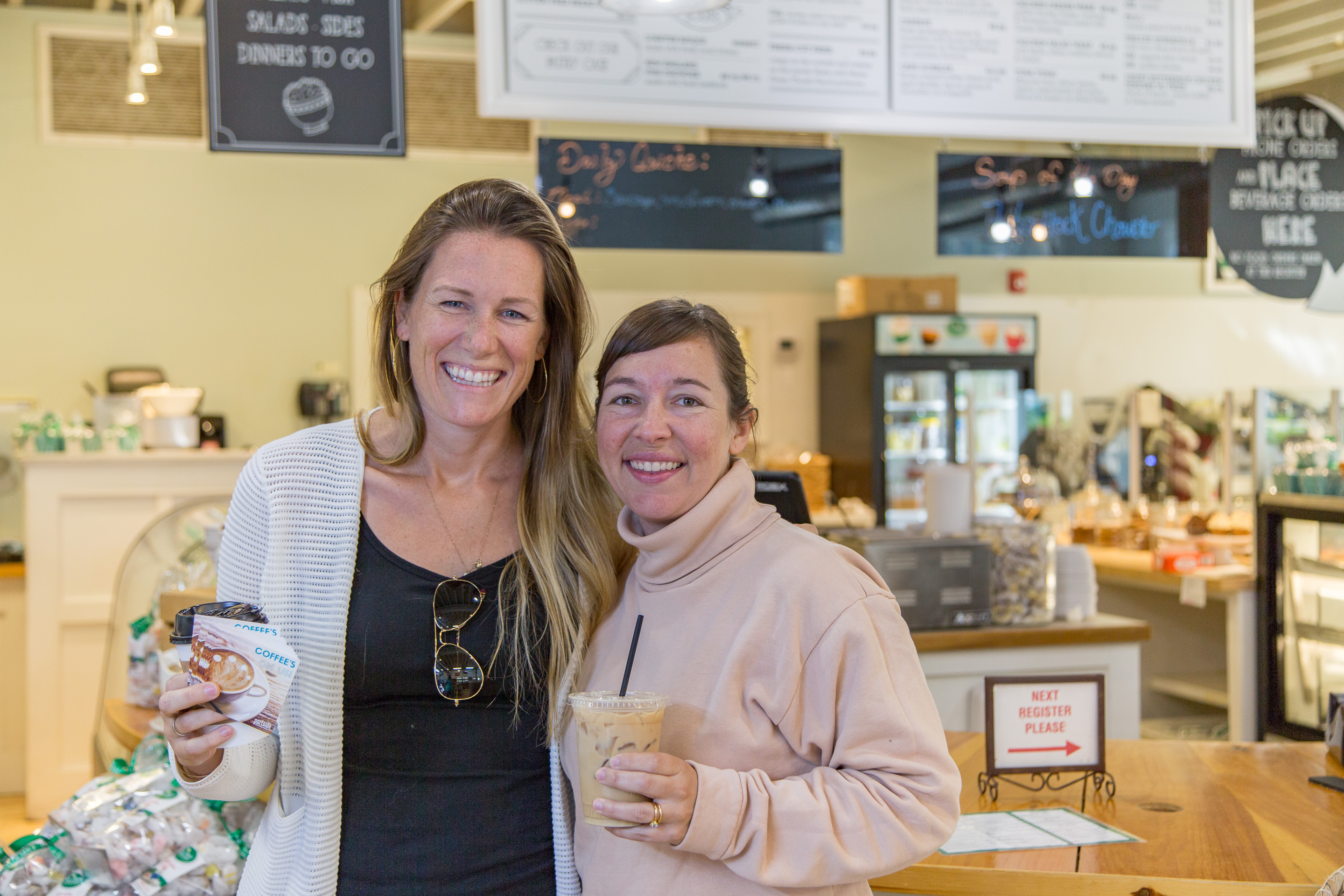 Women at Coffee On Us Event