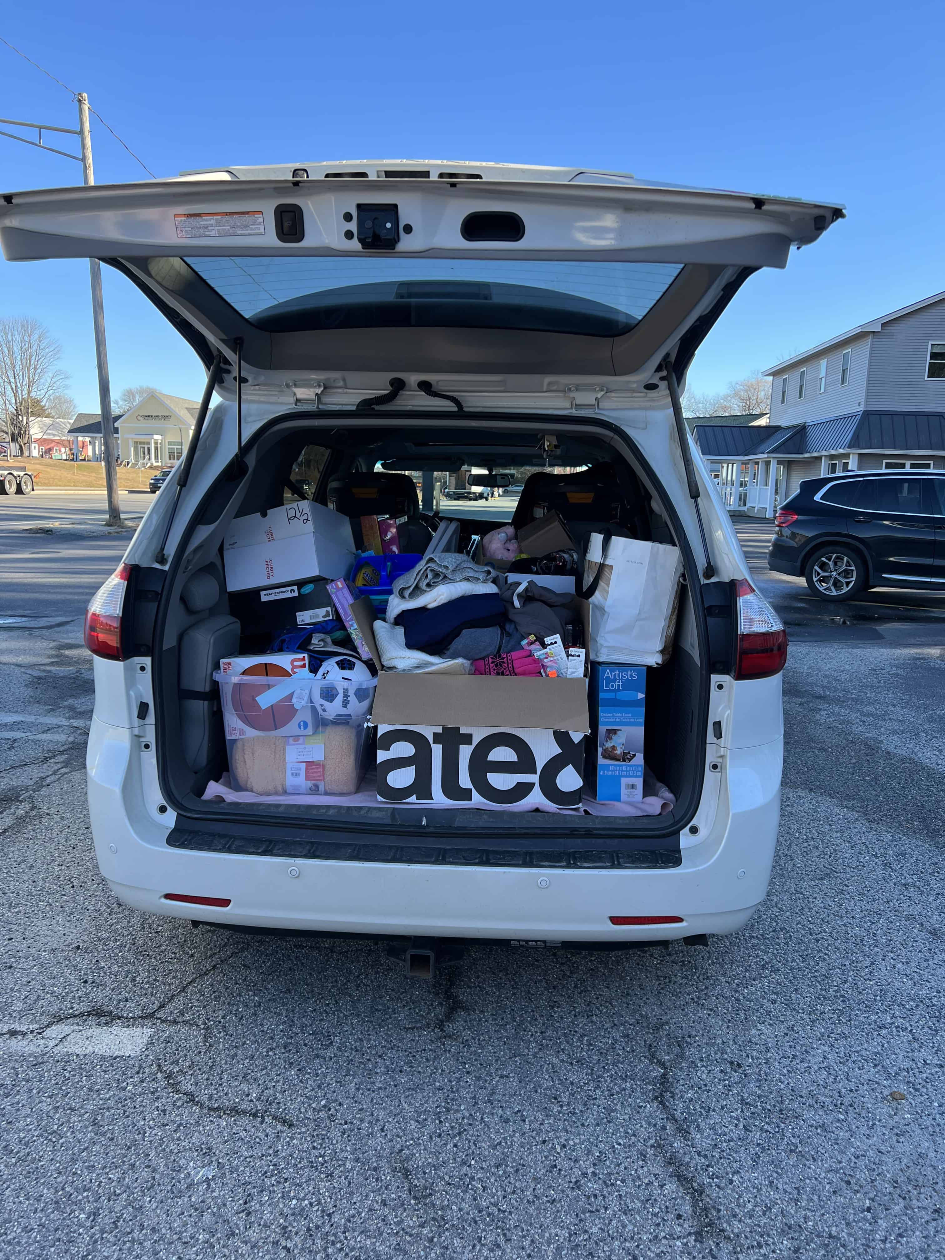 Portside Pop-Up Holiday Drive donations 