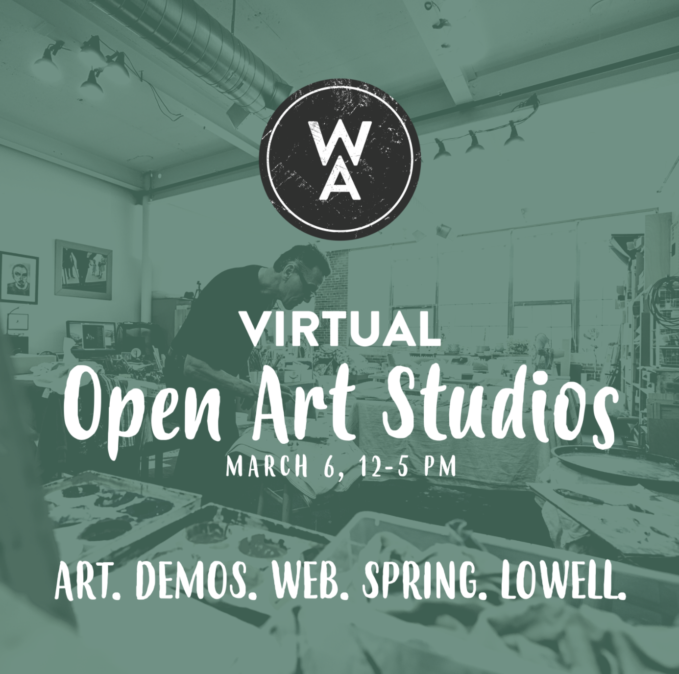 March Virtual Open Studios at Western Ave