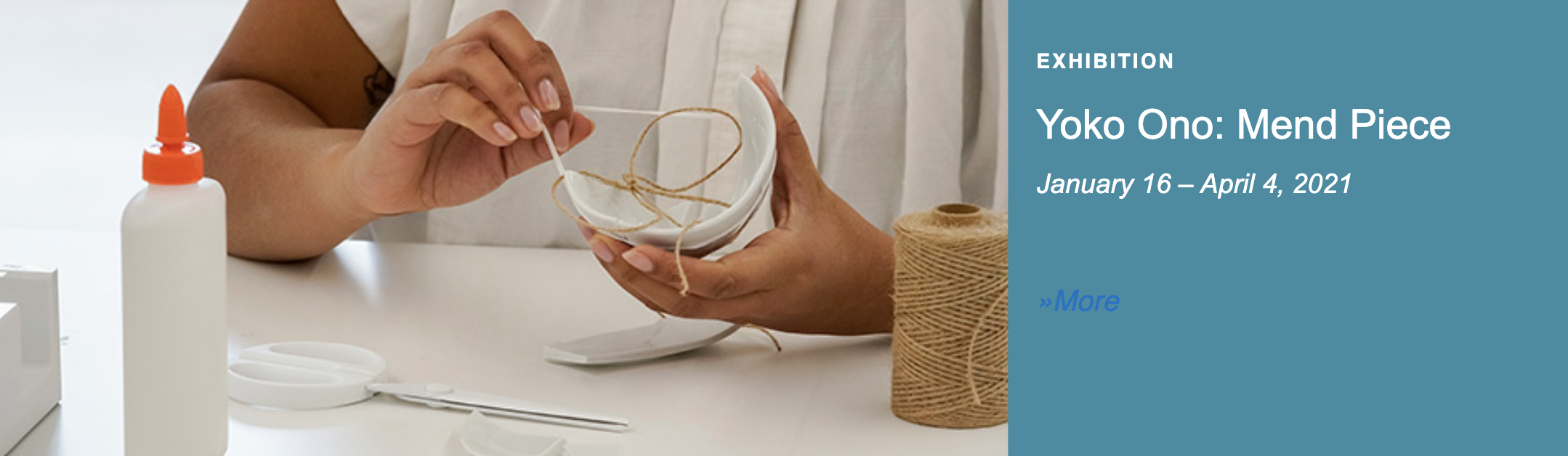 Yoko Ono's Mend Piece at The Addison Gallery