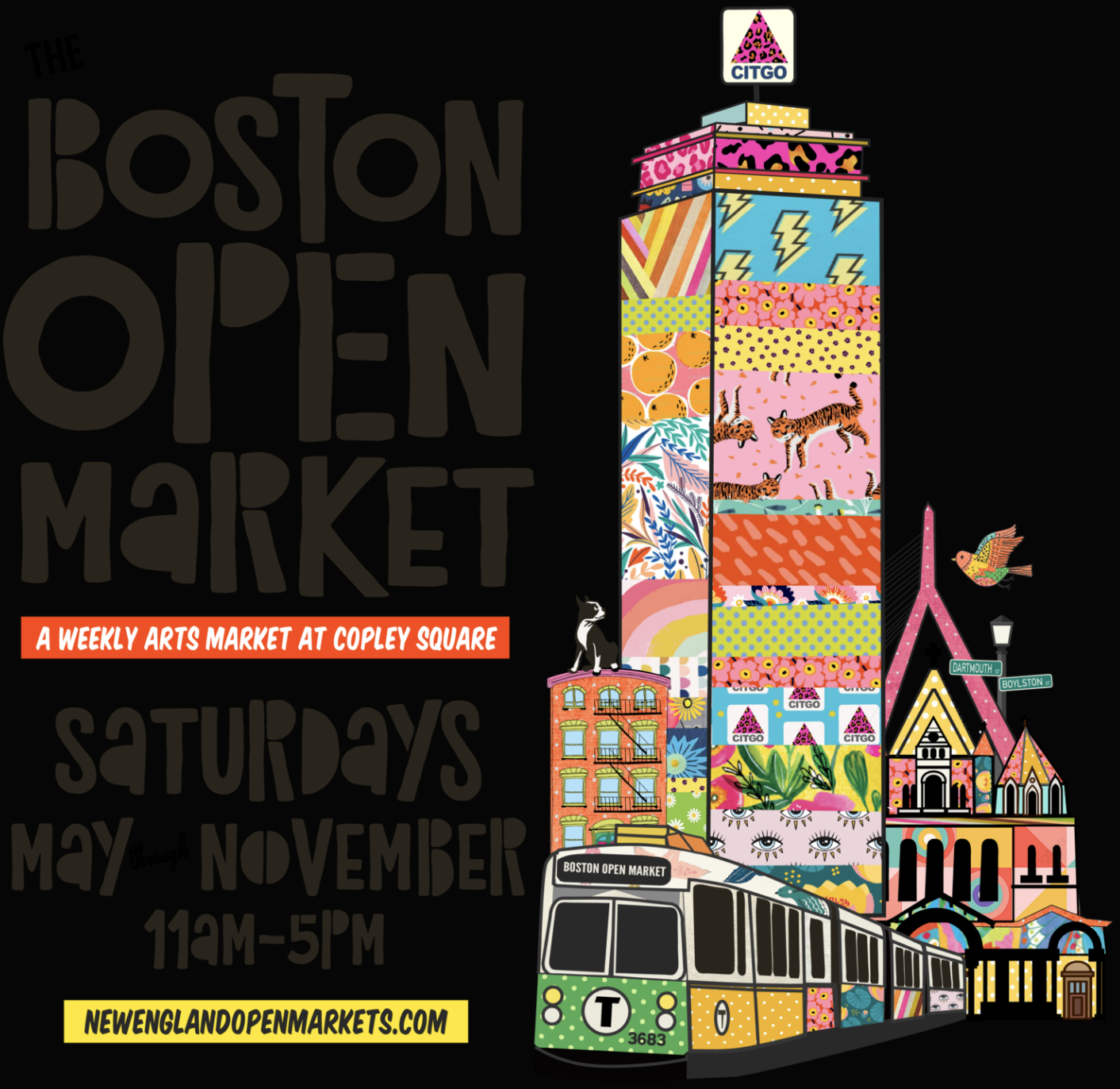Boston Open Market at Copley Square
